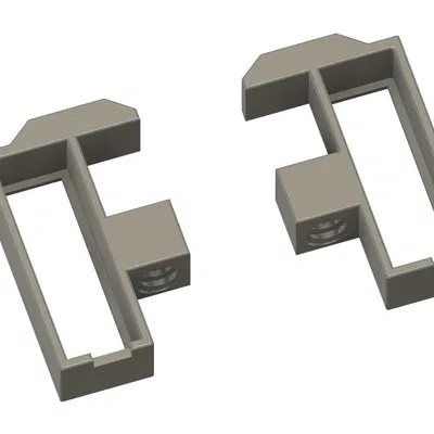 Ngàm kẹp cạnh bàn cho Docking Station DELL WD19 / WD22 / K20A