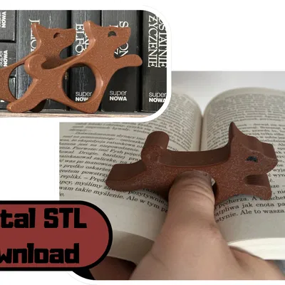 Dụng cụ giữ trang sách hình chú chó – Quà tặng đáng yêu cho người yêu sách