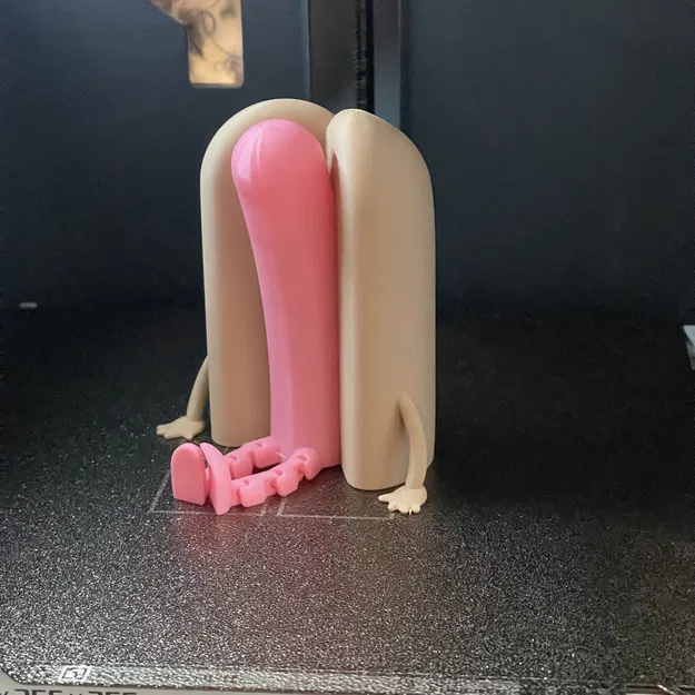 Mô hình xúc xích kẹp bánh có khớp cử động (Friendly Articulated Hot Dog) - Image 1