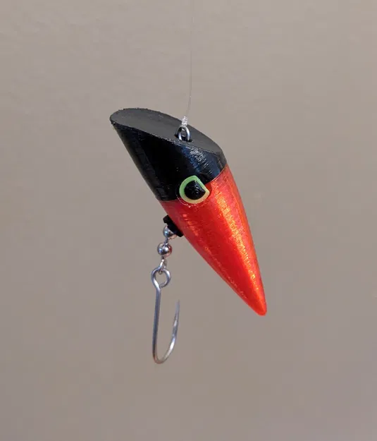 Mồi giả câu cá - Bullet Plug (3-inch/75mm) kèm khuôn sơn airbrush - Image 1