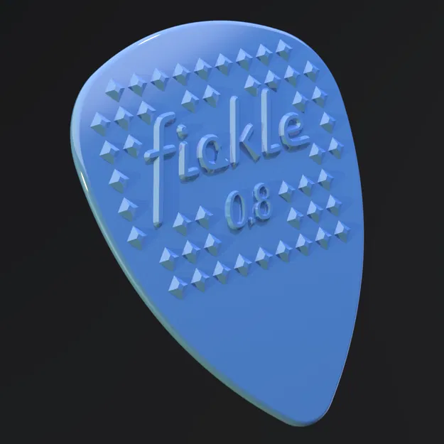 Bộ móng gảy đàn Guitar 3D: Thiết kế chống trượt với 4 độ dày tùy chọn - Image 2