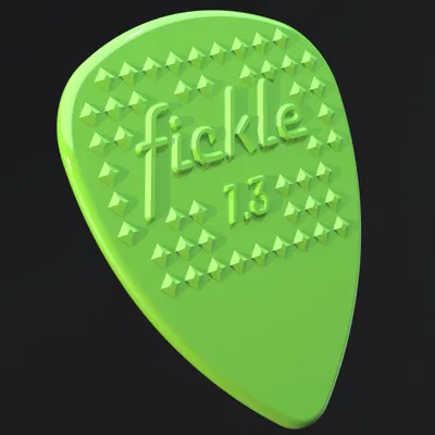 Bộ móng gảy đàn Guitar 3D: Thiết kế chống trượt với 4 độ dày tùy chọn