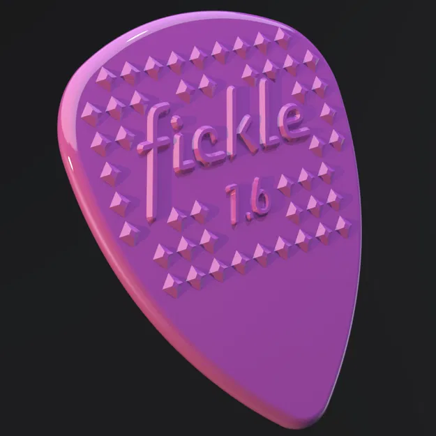 Bộ móng gảy đàn Guitar 3D: Thiết kế chống trượt với 4 độ dày tùy chọn - Image 5