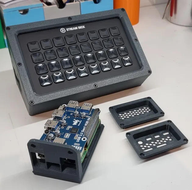 Vỏ case Stream deck XL Companion dành cho Raspberry PI 5 và 4 (Phiên bản 02) - Image 2