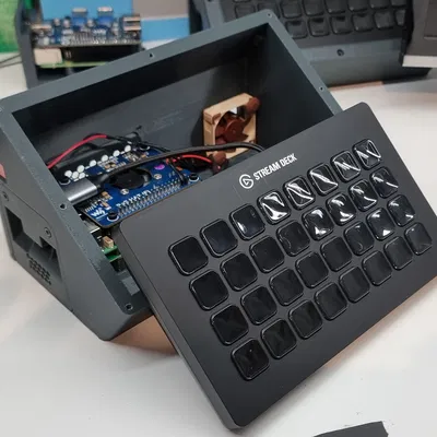 Vỏ case Stream deck XL Companion dành cho Raspberry PI 5 và 4 (Phiên bản 02)