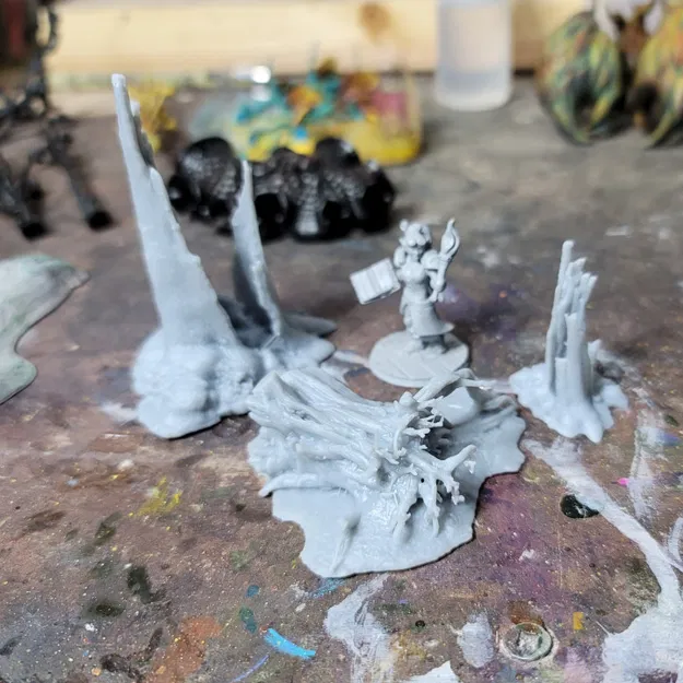 Gốc cây và khúc gỗ chân thực: mô hình địa hình quét từ vật thể thật - Image 5