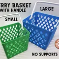 Giỏ đựng đồ 3D Berry Basket có quai xách tiện dụng - Thumbnail 1