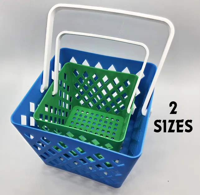 Giỏ đựng đồ 3D Berry Basket có quai xách tiện dụng - Image 3
