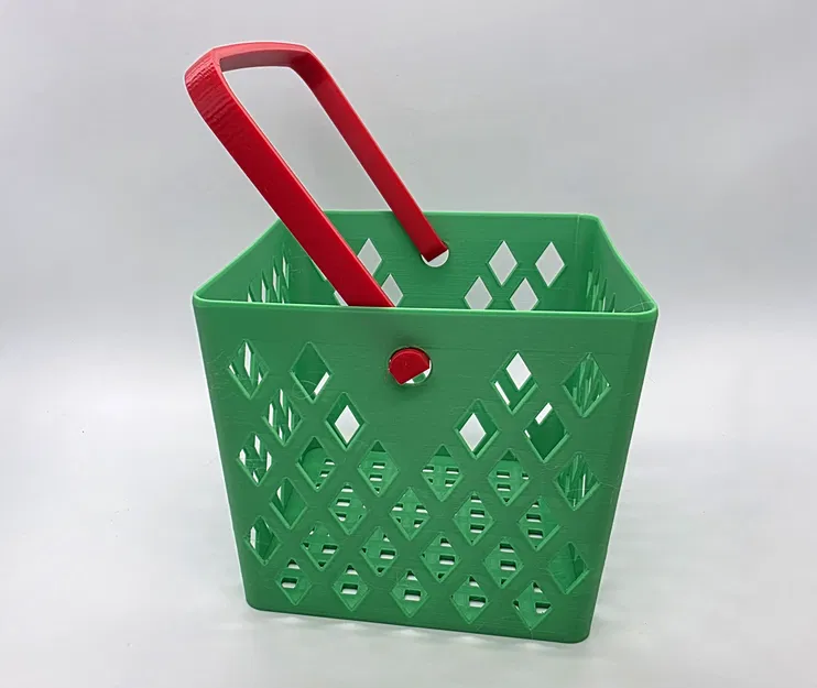 Giỏ đựng đồ 3D Berry Basket có quai xách tiện dụng - Image 8