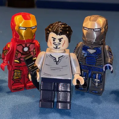 Mô hình lắp ráp Iron Man tùy chỉnh (Tỉ lệ 2.5:1)