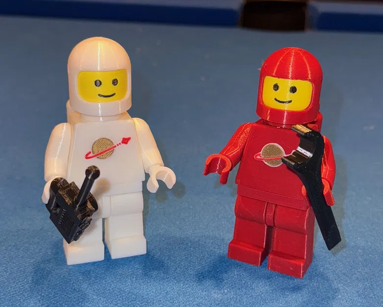 Classic Space Brick Action Figures (Tỉ lệ 2.5:1) - Image 3