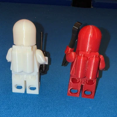 Classic Space Brick Action Figures (Tỉ lệ 2.5:1)