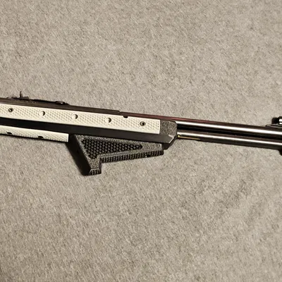 Tay cầm Angled mLok Foregrip họa tiết Crosshatch in 3D