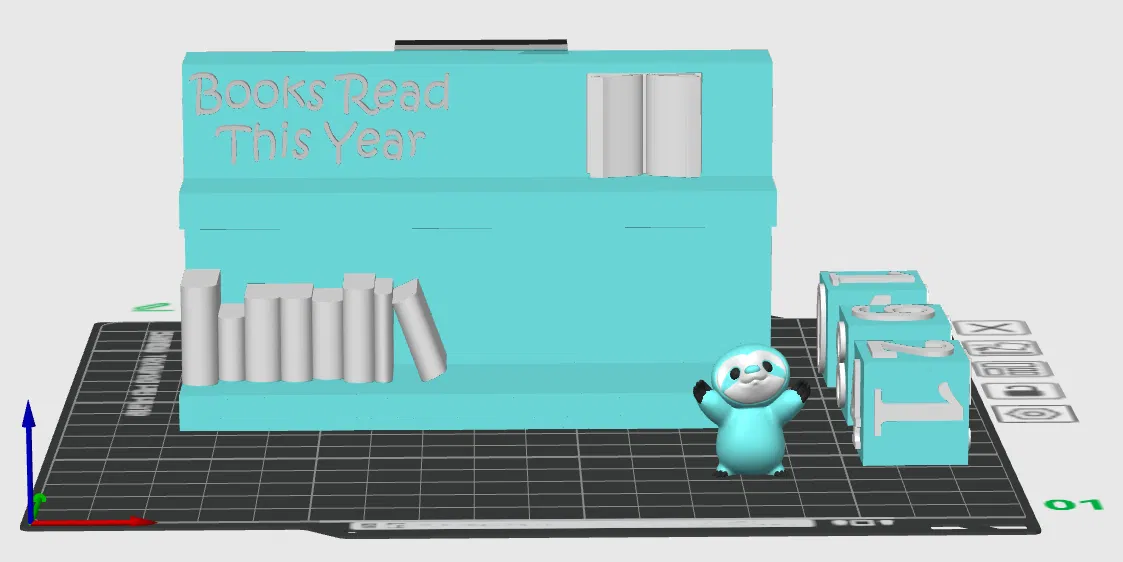 Bảng Theo Dõi Số Sách Đã Đọc Trong Năm - Image 2