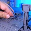 Bộ phận mô hình hóa bệ phóng Gunpla tích hợp động cơ và đèn LED - Thumbnail 7