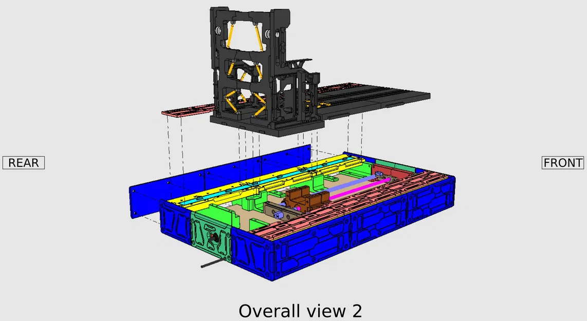 Bộ phận mô hình hóa bệ phóng Gunpla tích hợp động cơ và đèn LED - Image 12