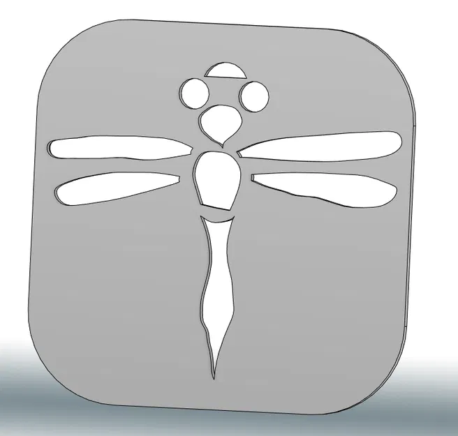 Bộ khuôn vẽ (stencil) 3D chủ đề thiên nhiên - Image 4