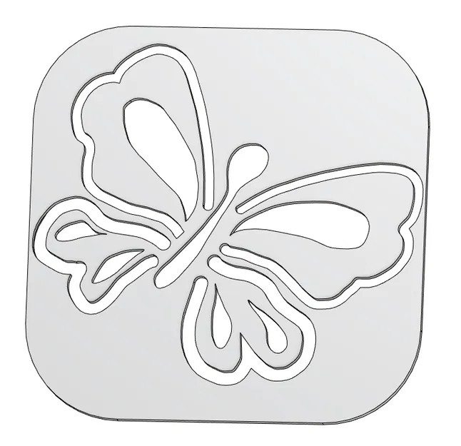 Bộ khuôn vẽ (stencil) 3D chủ đề thiên nhiên - Image 6