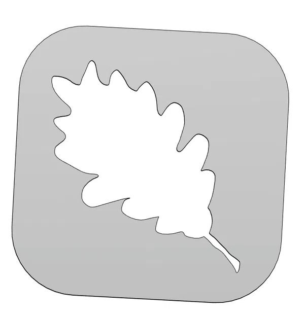 Bộ khuôn vẽ (stencil) 3D chủ đề thiên nhiên - Image 9