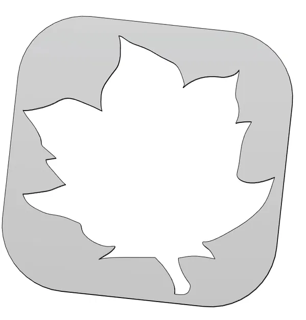 Bộ khuôn vẽ (stencil) 3D chủ đề thiên nhiên - Image 10