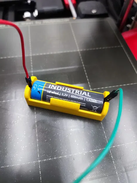 Đế giữ pin AA dùng với cáp DuPont - Image 1