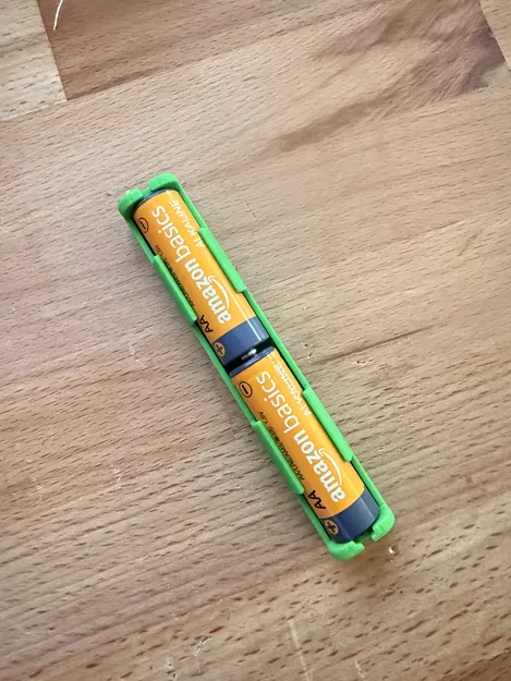 Đế giữ 2 viên pin AA (kết nối DuPont) - Image 1