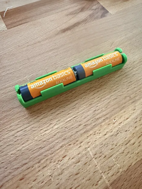 Đế giữ 2 viên pin AA (kết nối DuPont) - Image 2