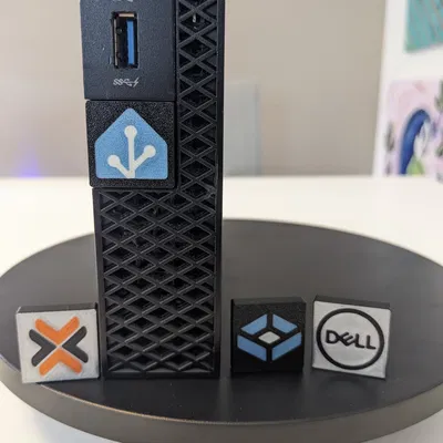 Mặt nạ ốp logo tùy chỉnh cho Dell Optiplex MFF