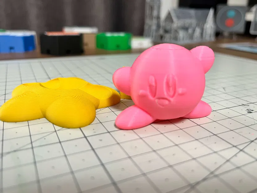 Mô hình Kirby cùng đế Warp Star - Image 2