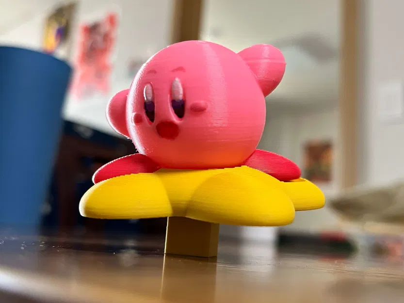 Mô hình Kirby cùng đế Warp Star - Image 3