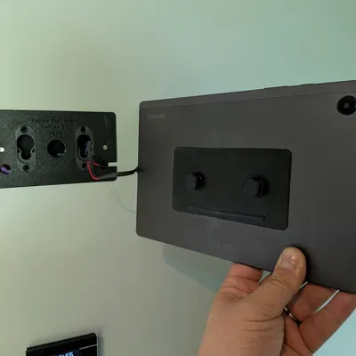 Hệ thống giá treo tường tối giản cho tablet