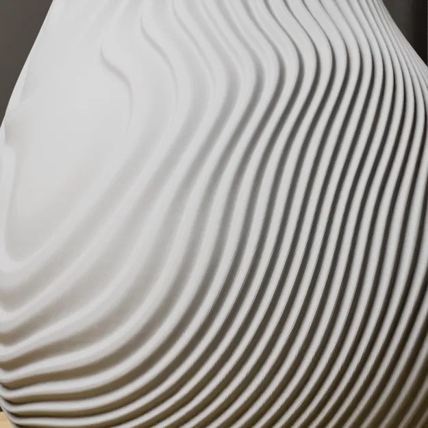 Bình hoa « Quả lê rãnh xoắn » (Grooved Pear) - Image 3