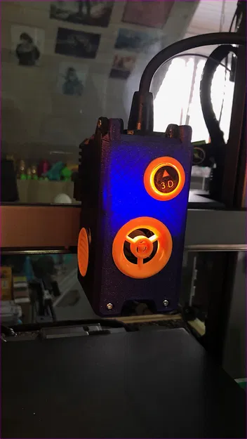 Nắp che đầu in Creality Hi Head Cover phiên bản có thể lật mở - Image 3