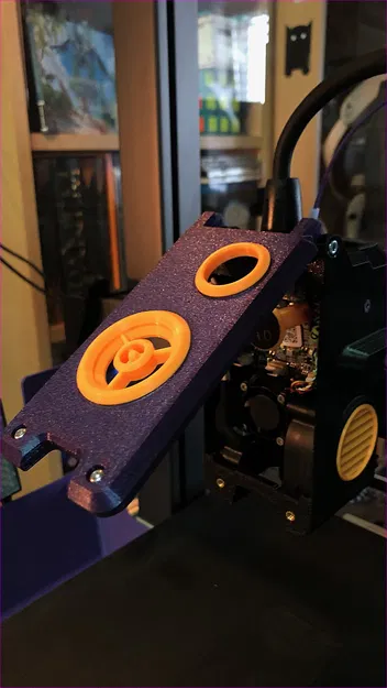 Nắp che đầu in Creality Hi Head Cover phiên bản có thể lật mở - Image 8