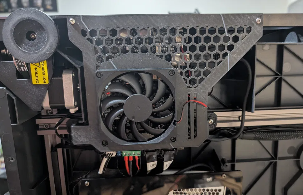 Sovol SV08 ::: Giá đỡ quạt 8010 cho bo mạch điều khiển - Image 1