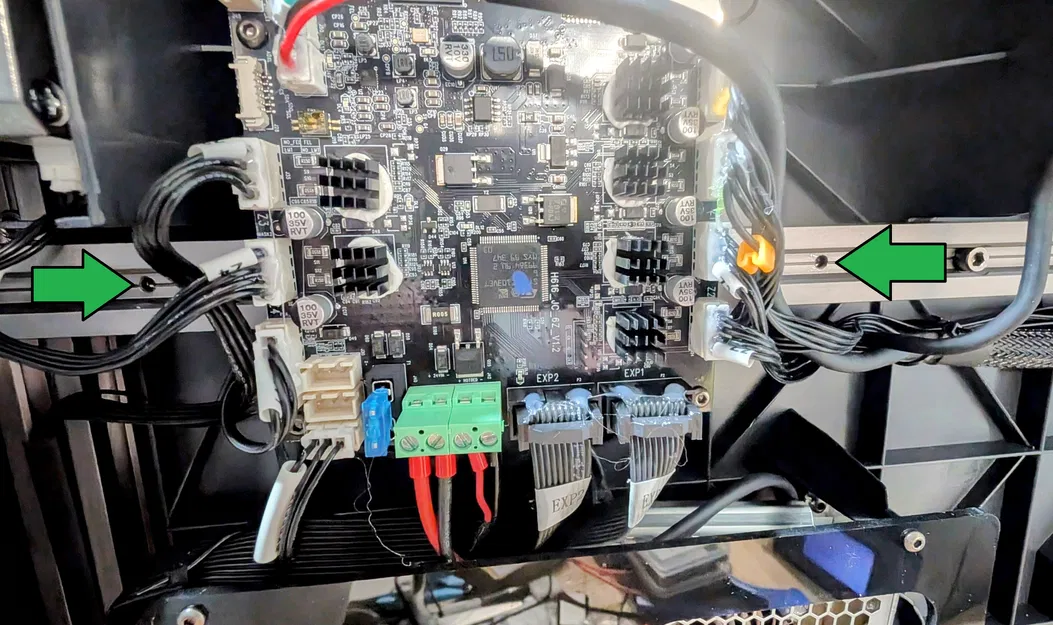 Sovol SV08 ::: Giá đỡ quạt 8010 cho bo mạch điều khiển - Image 2