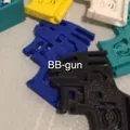 Mô hình đồ chơi BB-Gun in 3D nhỏ gọn với băng đạn 8 viên - Thumbnail 1