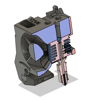 Ngàm Hotend FilamATrix TZ V6 2.0 cho Stealthburner