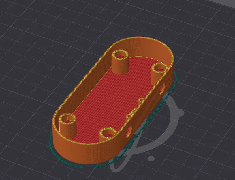 Vỏ sau cho LilyGo T-Embed CC1101, hỗ trợ ăng-ten ngoài, công tắc và nam châm 6x3 - Image 1
