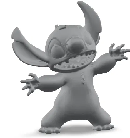 Mô hình 3D tượng Stitch dễ thương để in ấn - Image 1