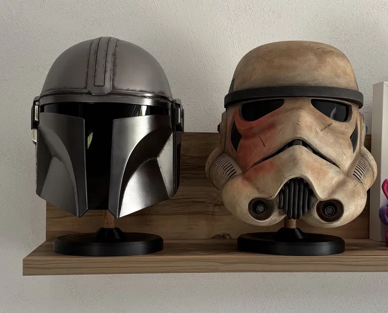 Giá đỡ mũ bảo hiểm (Helmet Stand) tối giản cho người sưu tầm - Image 1