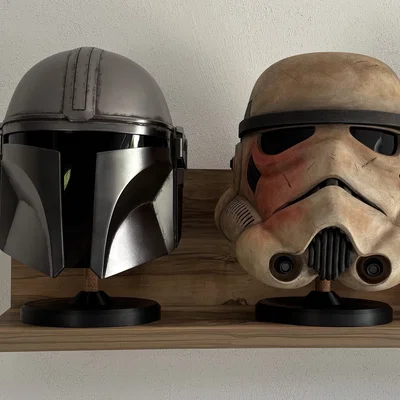 Giá đỡ mũ bảo hiểm (Helmet Stand) tối giản cho người sưu tầm