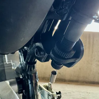 Bát che gác chân sau cho Honda XR150L (Passenger Peg Delete)