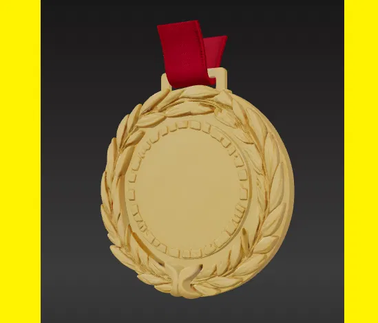 Mẫu huy chương vinh danh in 3D - Thiết kế tùy chỉnh - Image 1