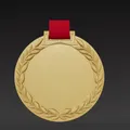 Mẫu in 3D huy chương vinh danh người chiến thắng (Medal for Winner) - Thumbnail 1