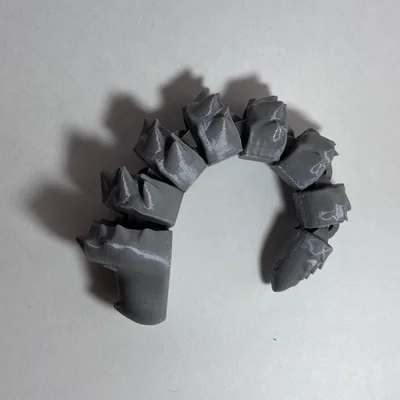 Mô hình Rồng khớp nối dễ thương (Print-In-Place)