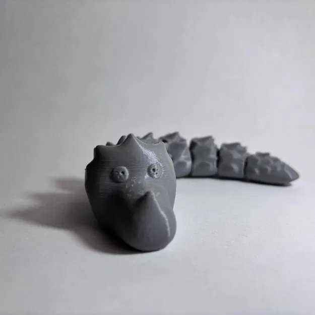 Mô hình Rồng khớp nối dễ thương (Print-In-Place) - Image 4