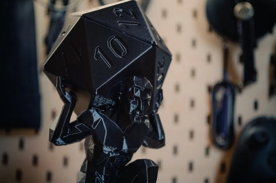 Mô hình Atlas D20 Low-Poly cho game DnD - Image 2