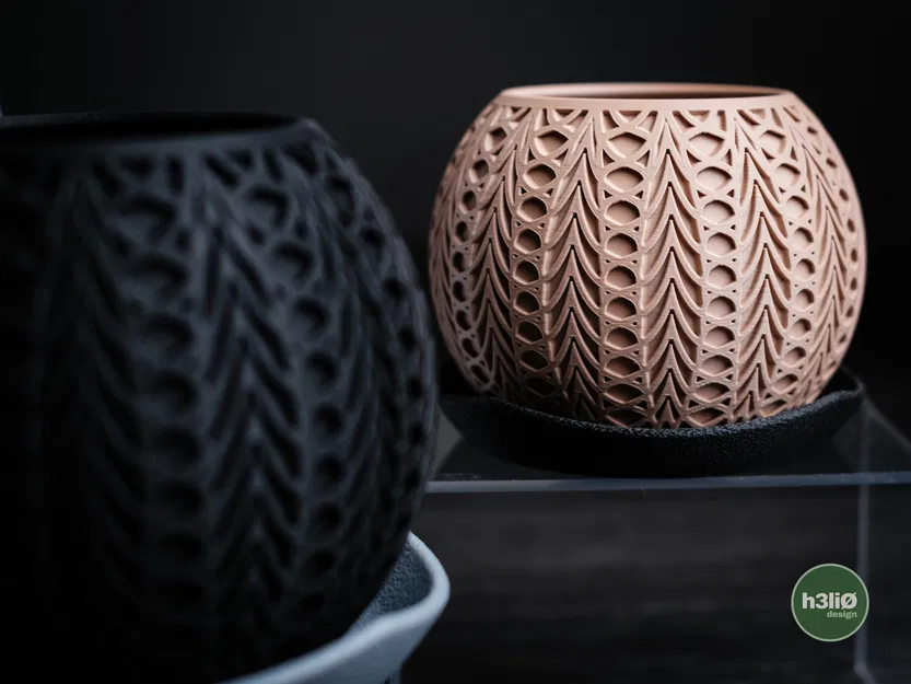 fusion · planter - Chậu cây tối giản hiện đại kèm khay hứng nước - Image 4