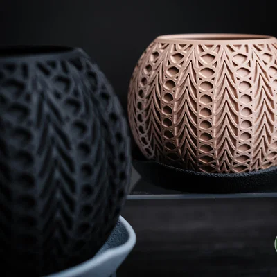 fusion · planter - Chậu cây tối giản hiện đại kèm khay hứng nước